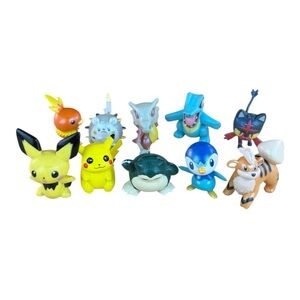 Pokémon 10 Piece Figure Set Collectible Pokémon Figures